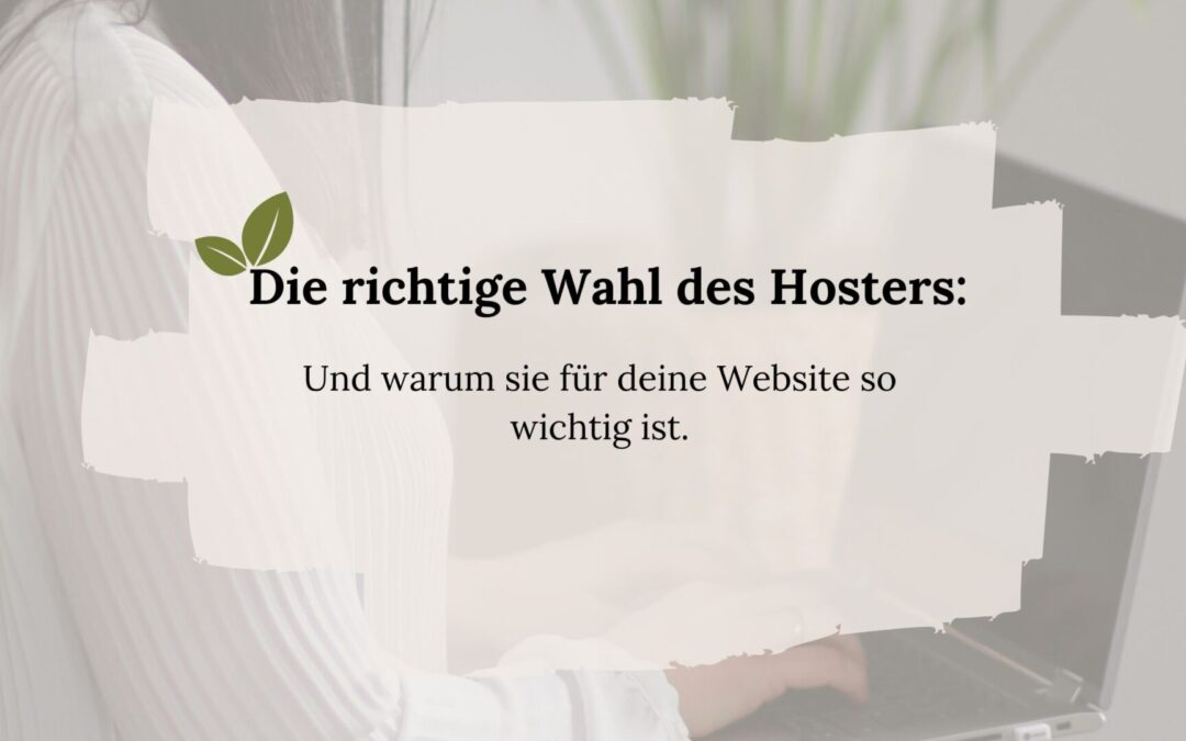 🌿 Wer ist eigentlich dieser Hoster?