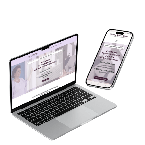 Mockup Sabine Miller-Mohr-Homepage Mockup Sabine Miller-Mohr Homepage